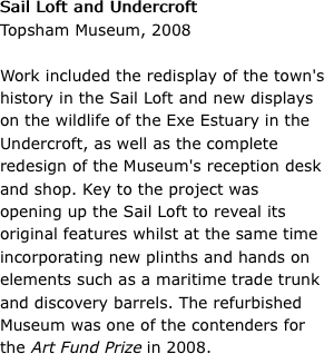 Sail Loft and Undercroft